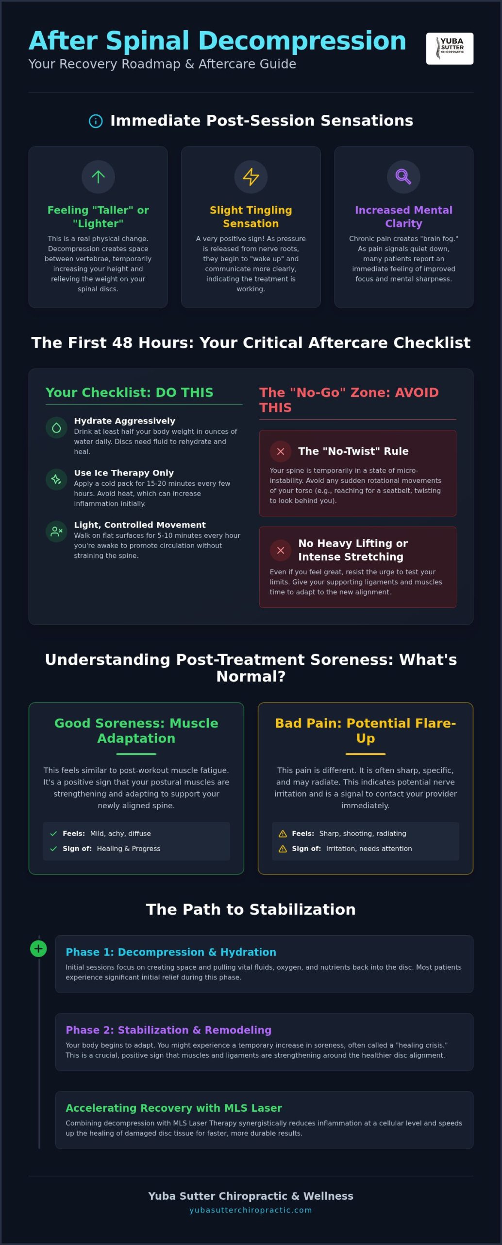 What to Expect After Spinal Decompression Therapy: A Complete Recovery Guide