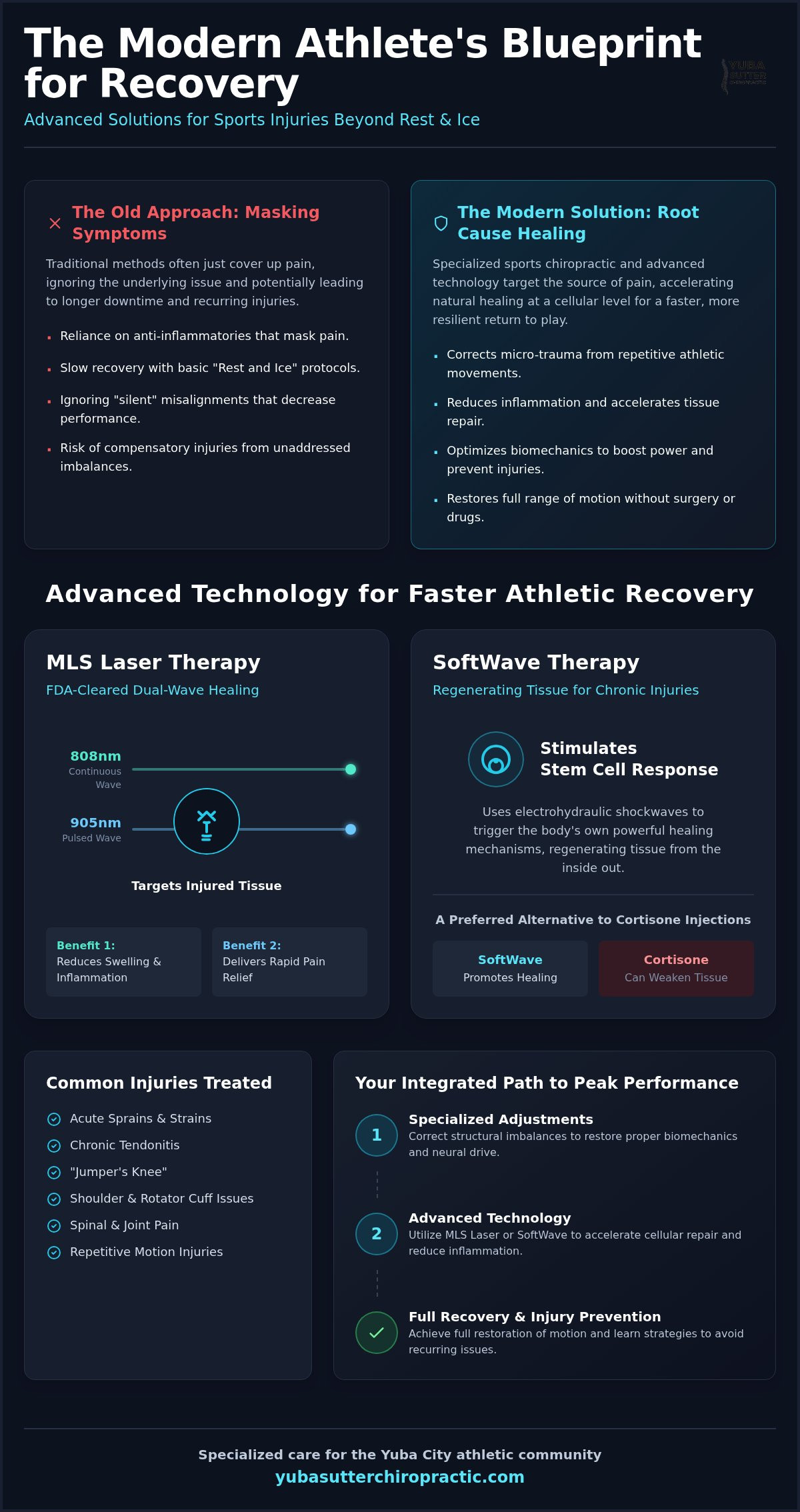 Yuba City Sports Injury Chiropractor: Faster Recovery with MLS Laser Therapy