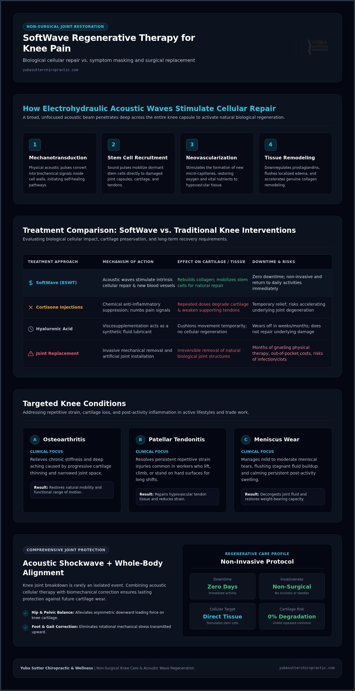 SoftWave Therapy for Knee Pain: Live Oak Patient Guide